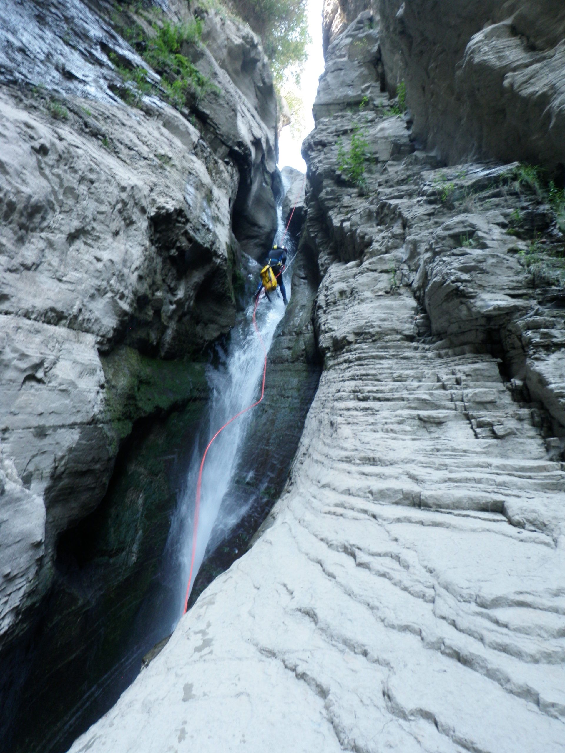 Canyoning - Canyon de la Salentse - Les gorges à Farinet - Via ferrata